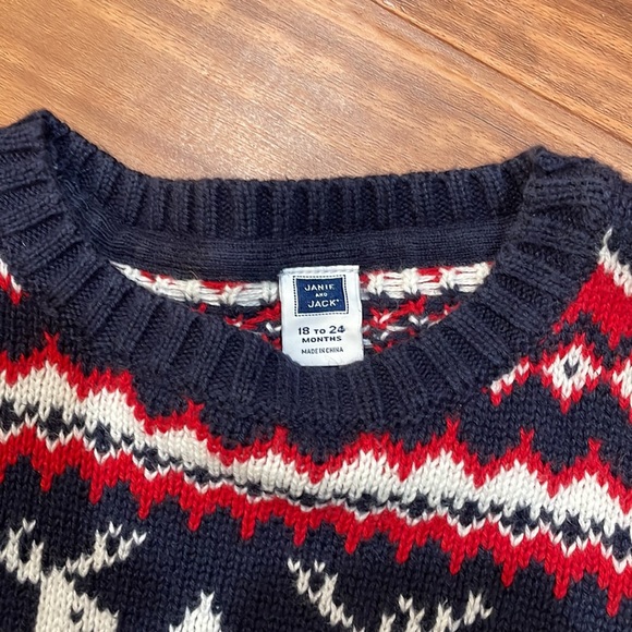 This reindeer sweater from Janie and Jack - Picture 2 of 5